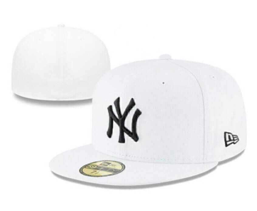 York Yankees Basic New 59fifty Fitted Hat NY Baseball Era Men’s Cap MLB Stitche