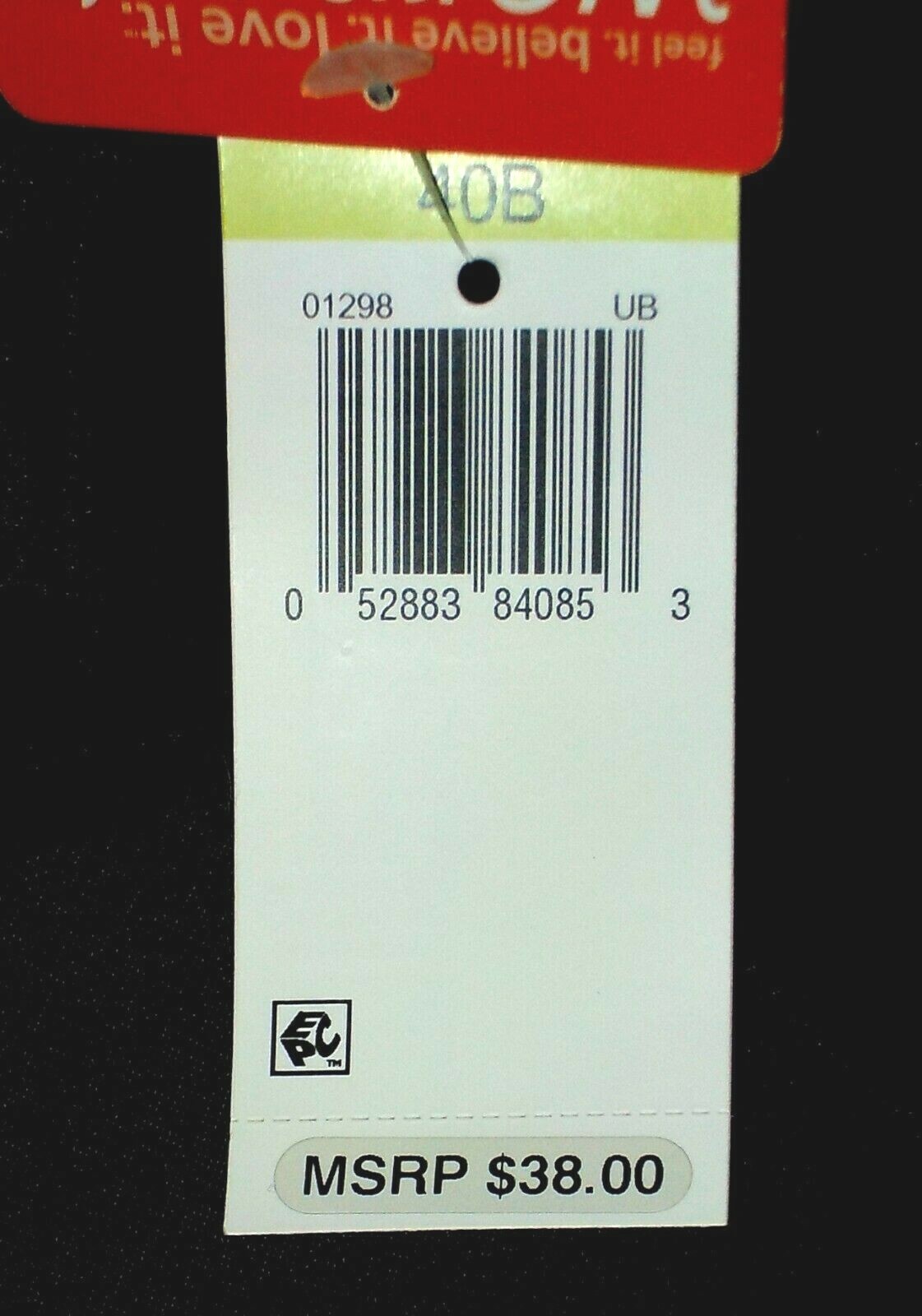 New Bra Warner’s Elements Bliss WF Lift Full-Coverage Black 1298 MSRP-$38.00 40B