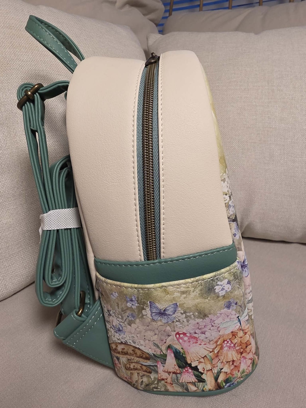 Loungefly Disney Peter Pan Tinker Bell Flowers Mini Backpack