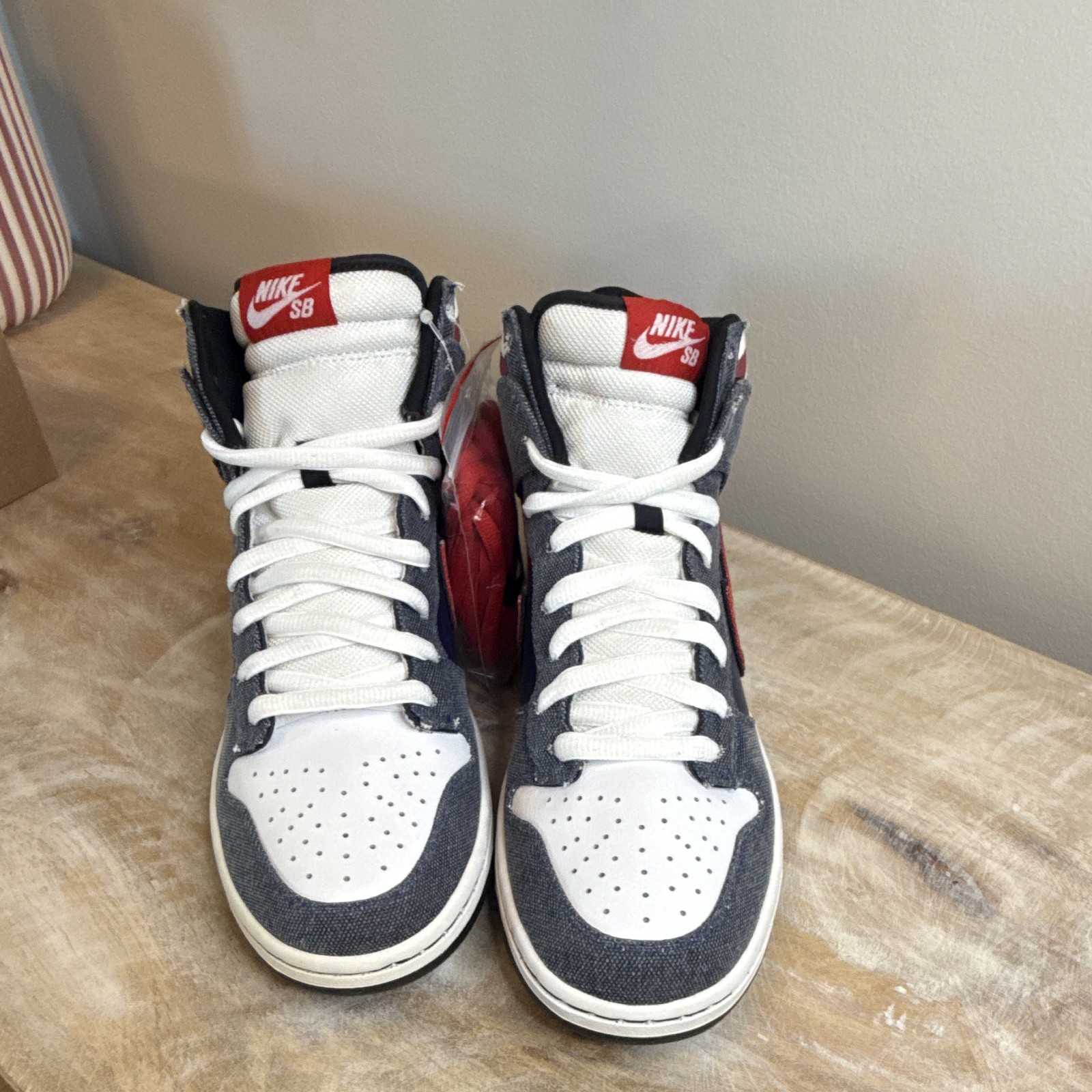 9m ***1 of 24***SAMPLE Nike SB Dunk High “Born in the USA” 2009 DS