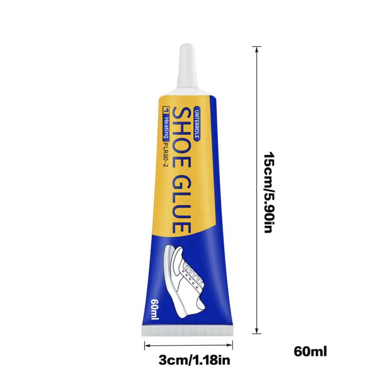 Clear Shoe Repair Adhesive Low Odor Strong Adhesive Soft Resin Shoe Glue