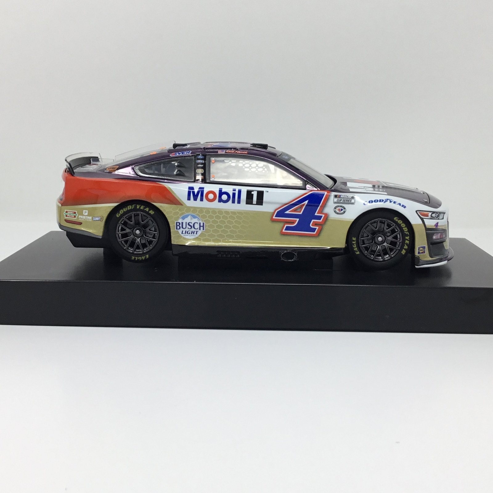 Kevin Harvick 2023 Mobil 1 High Mileage 1:24 Color Chrome Diecast