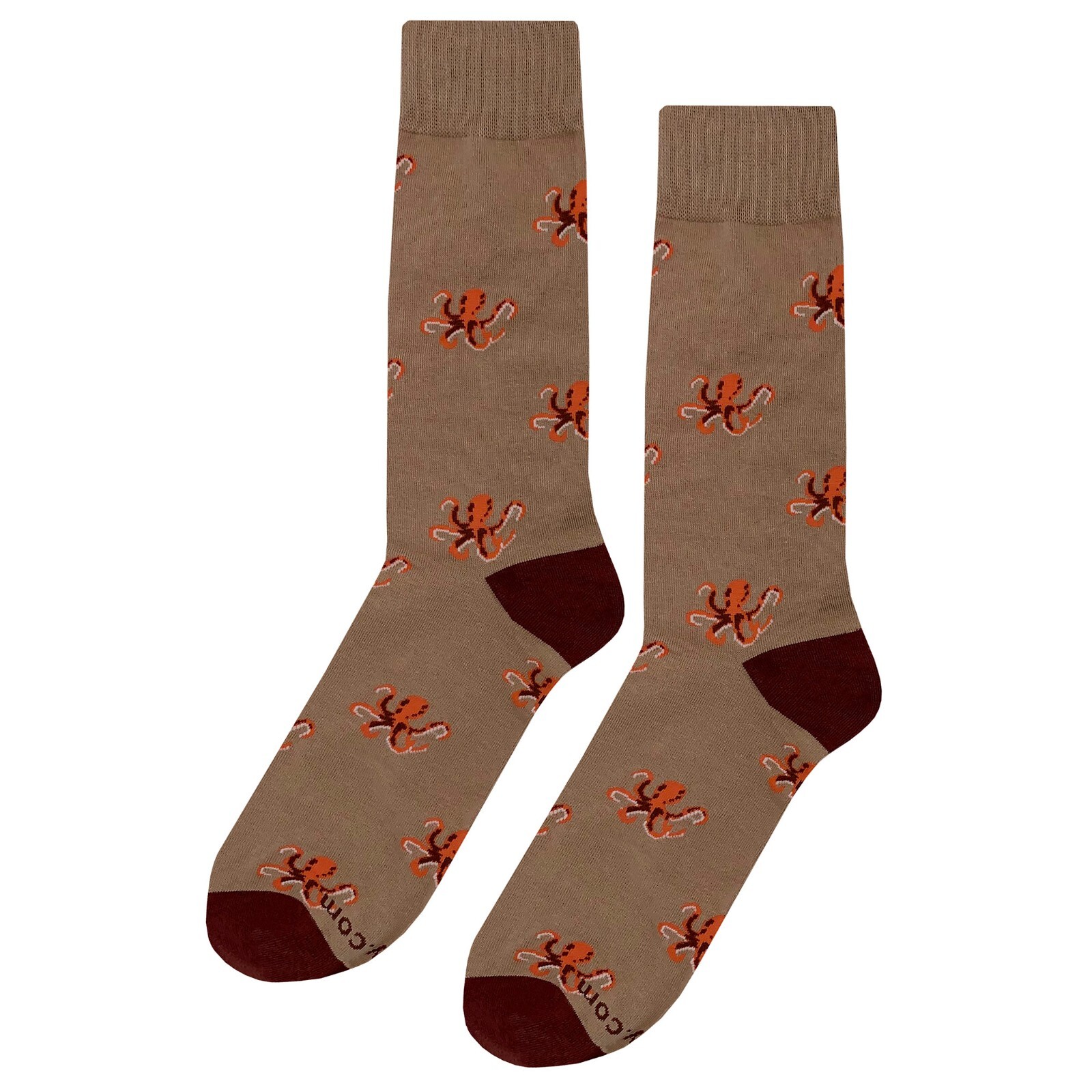 NWT Octopus Dress Socks 4 Pack Novelty Men 8-12 Crazy Fun Sockfly