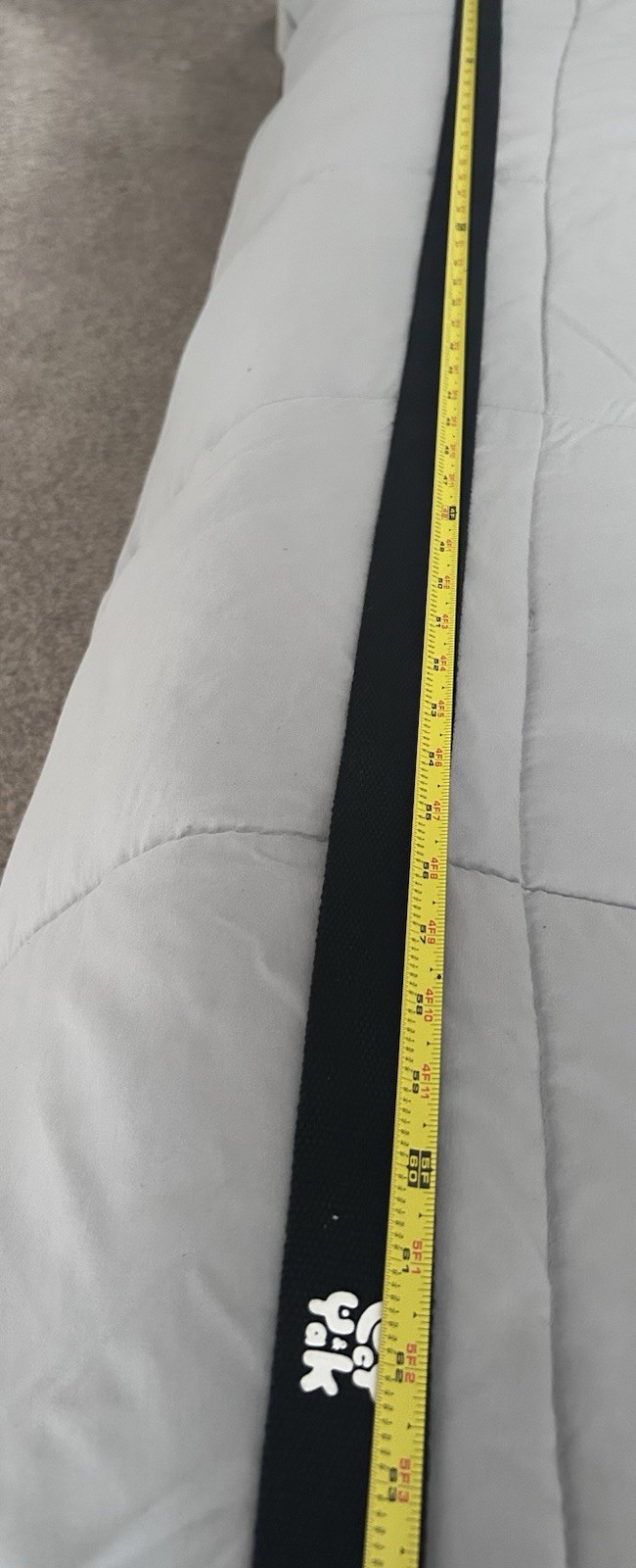 Y & K Black Cotton Adjustable Belt