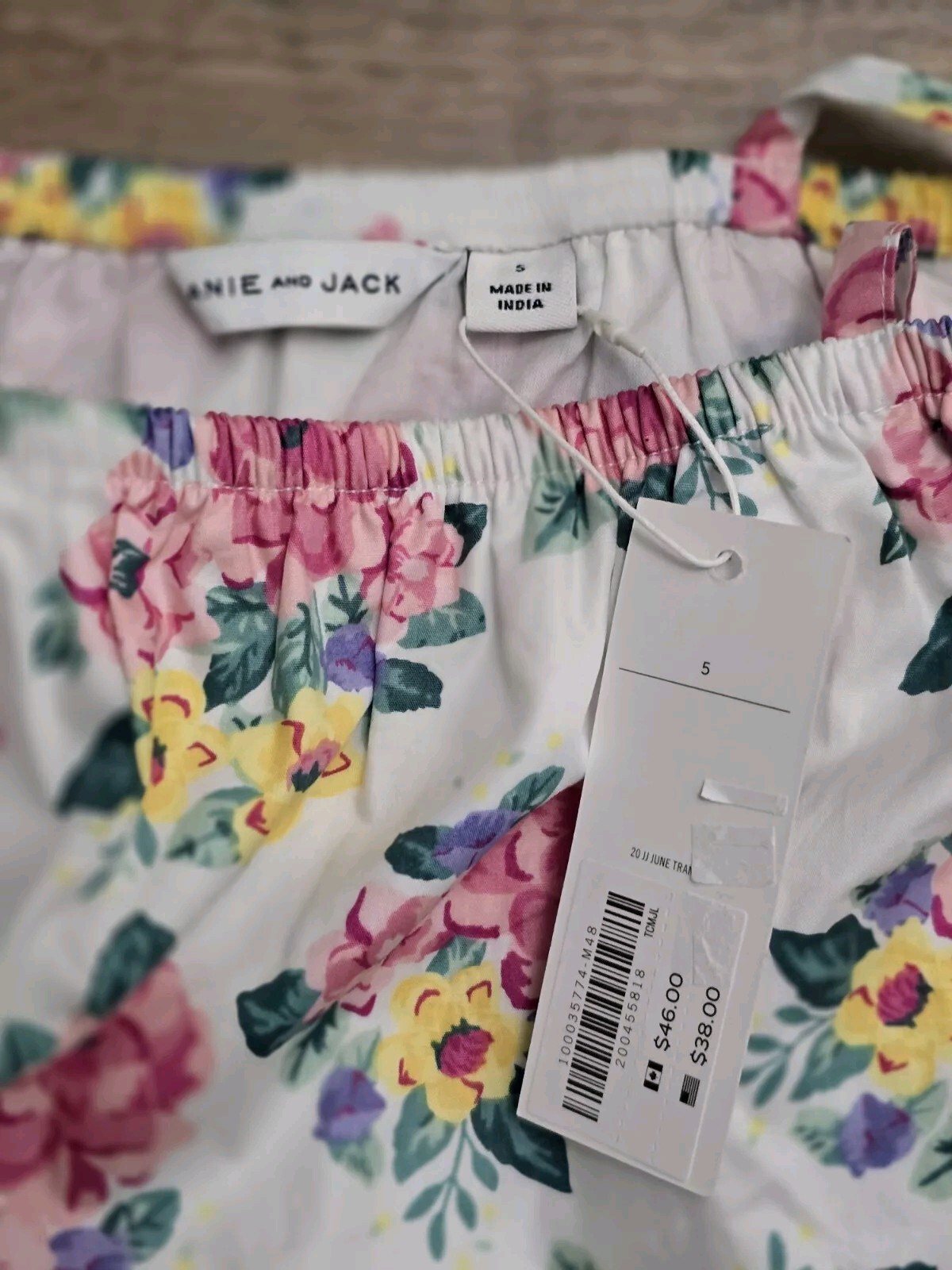 NWT Janie and Jack Sweet Girl’s Top Size 5 MSRP $38.00
