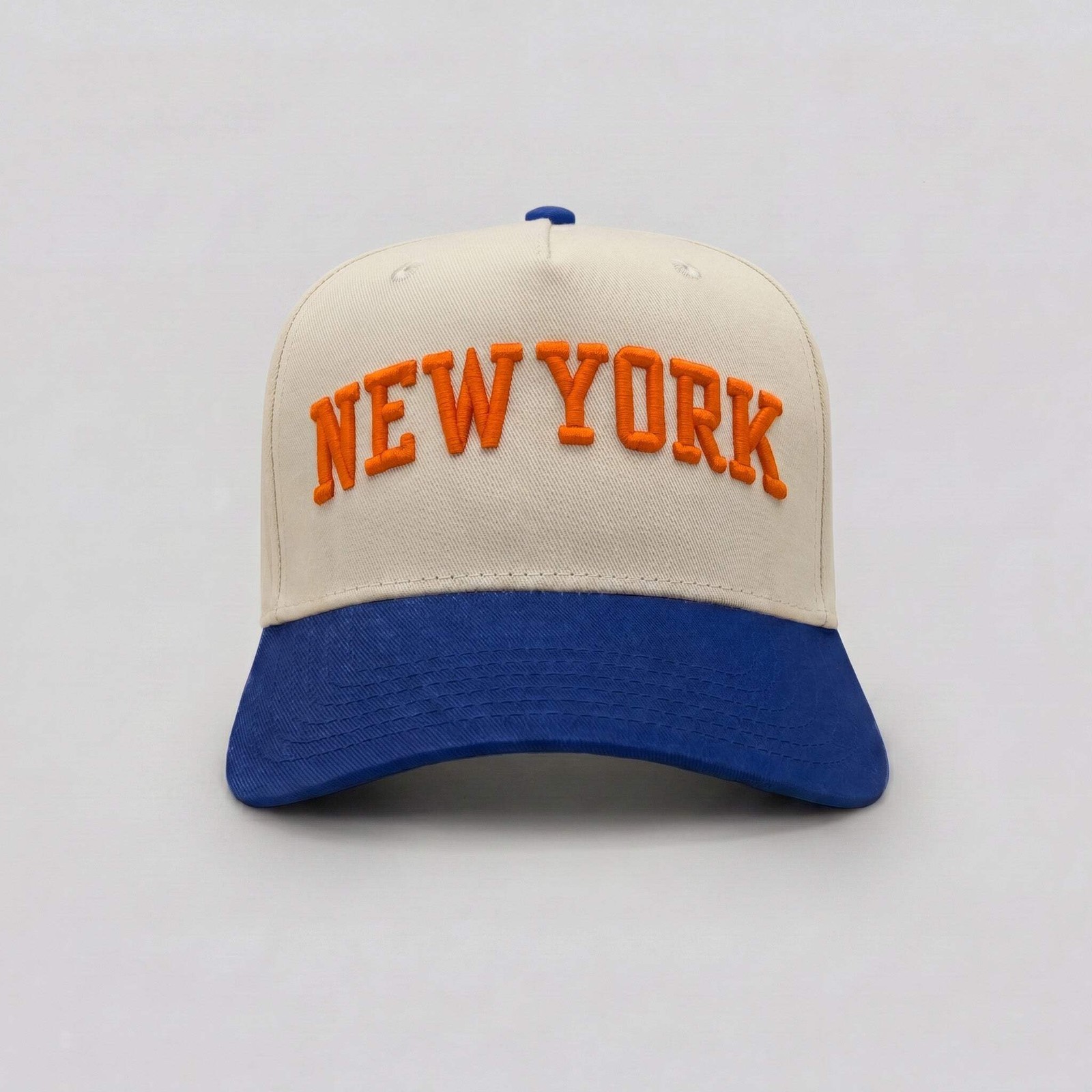 NYK Subway Snapback | Blue & Natural