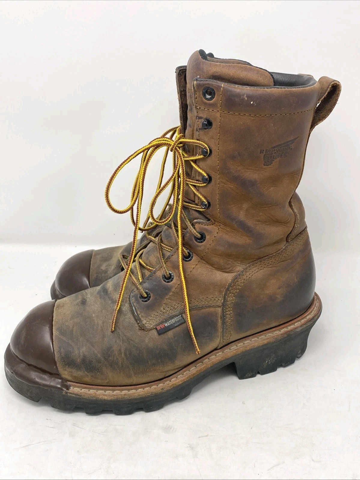 Red Wing #620 LoggerMax Mens 8.5 EE Boots w/Tuff Toe Nice Boots