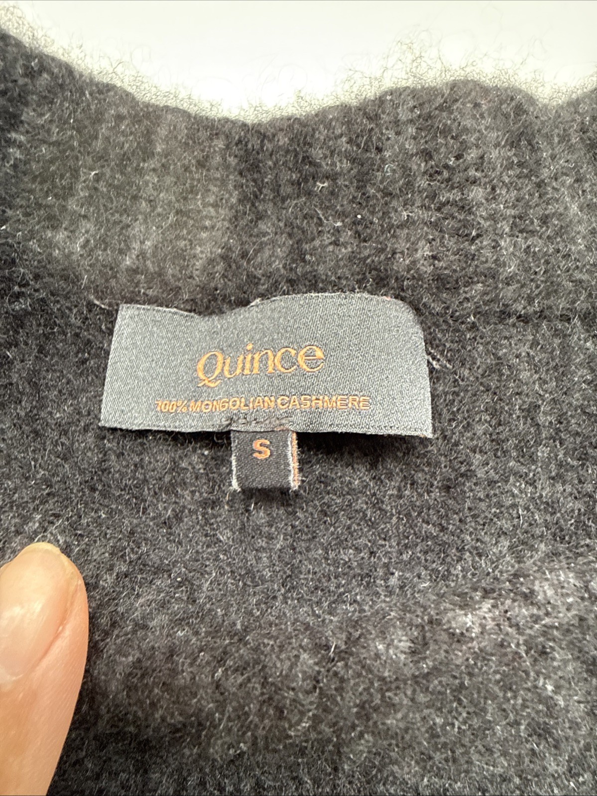 Quince 100% Mongolian Cashmere Fisherman Crewneck Sweater Women’s US Size Small