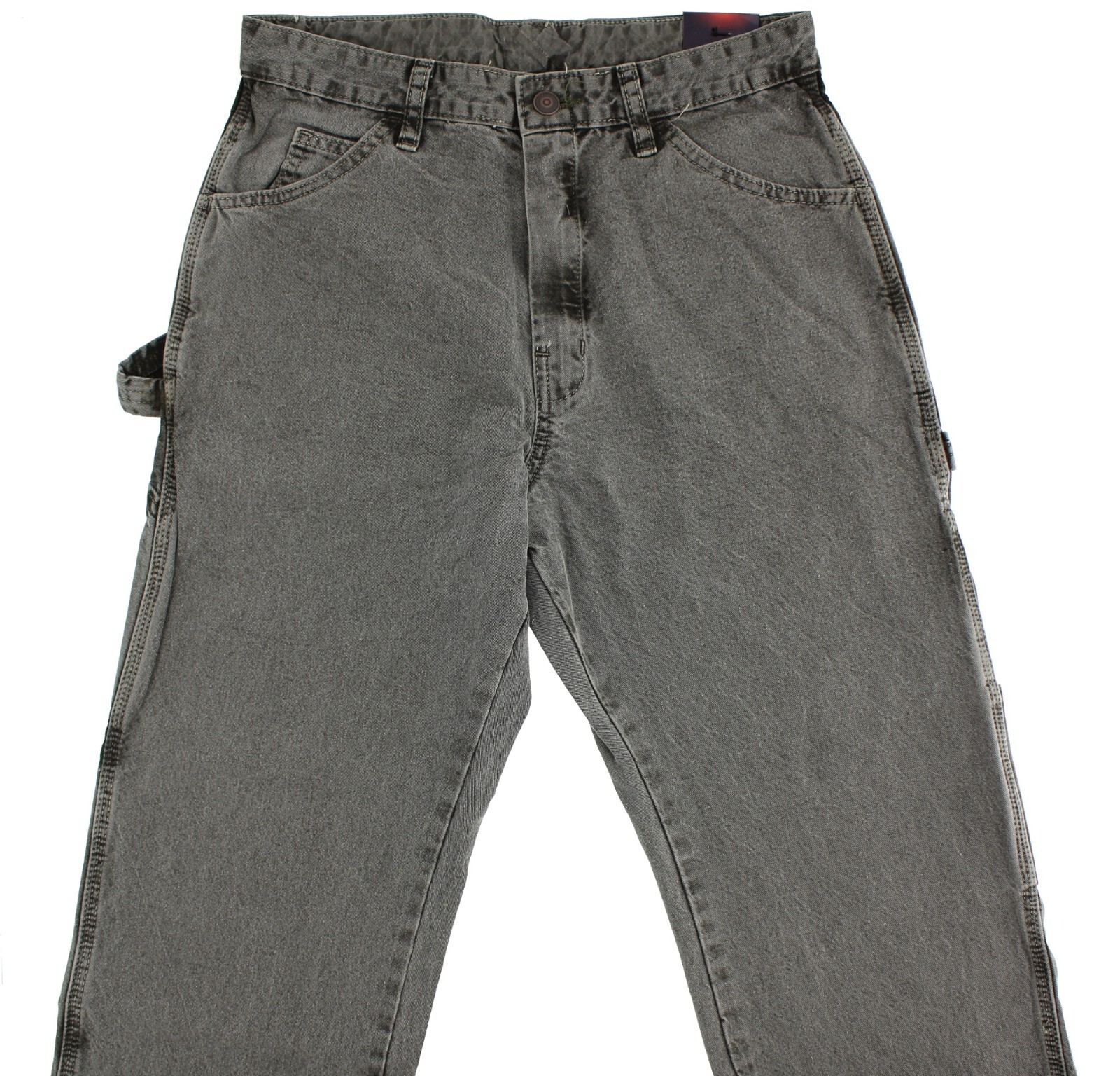 Dickies Men’s Carpenter Pants, Double Stitch, 2 Tool Loops, Pockets, Denim Twill