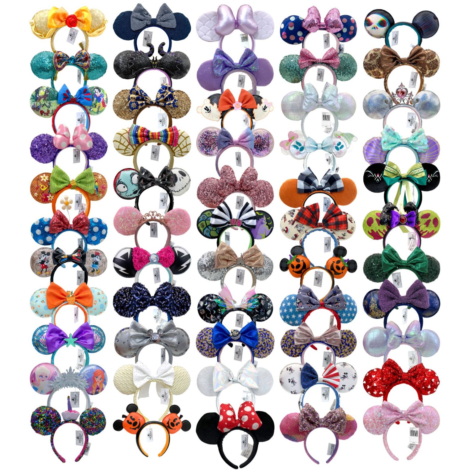 Disney-Park’s Sequin Minnie Mouse Ears Headbands Mickey Ears Headband US Stock