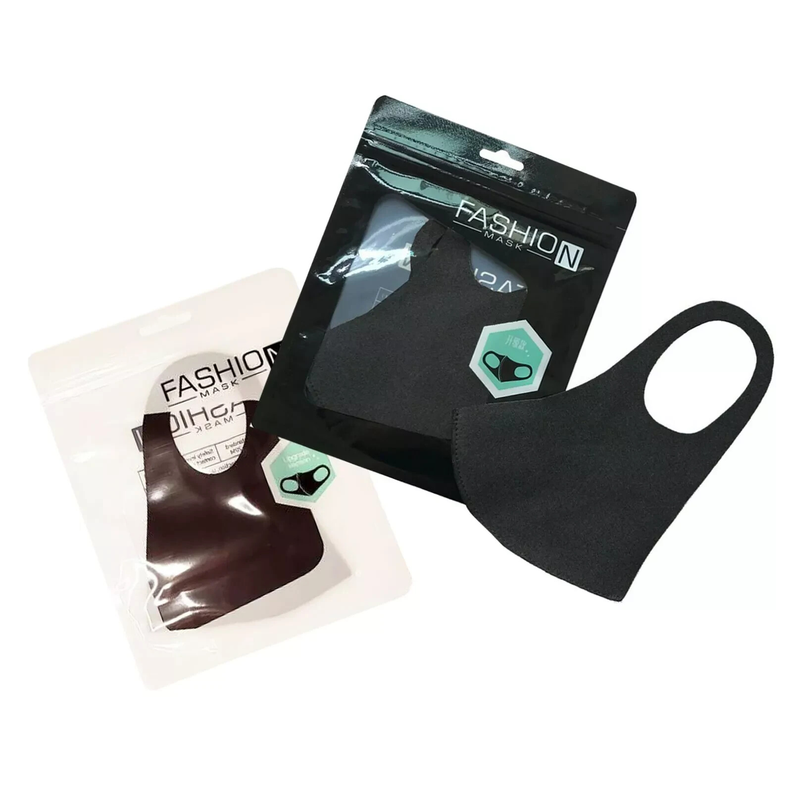 Japanese Style Face Masks Black Unisex Reusable Washable Fashion Mask US Seller