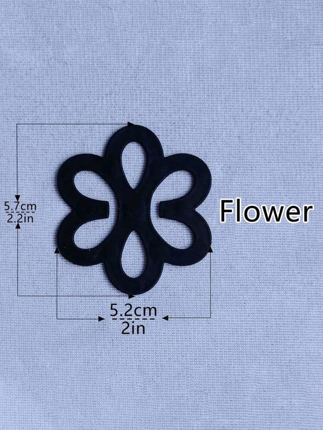 4PCs Women Bra Strap Holder Clips Flowers Shape Anti-Slip Bra Cross Back Clips