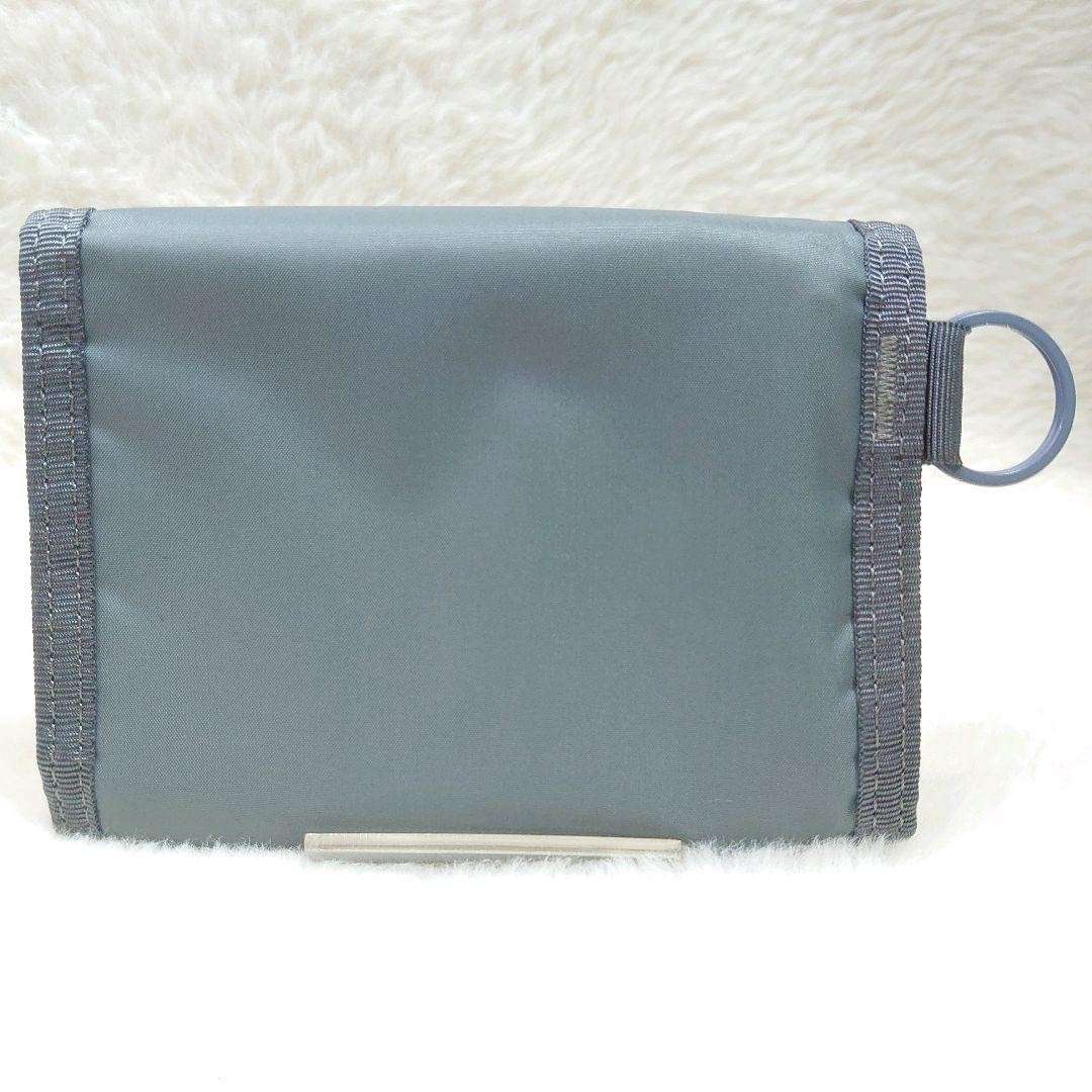 Porter Capsule Trifold Wallet Gray Rare Old Model Nylon Used