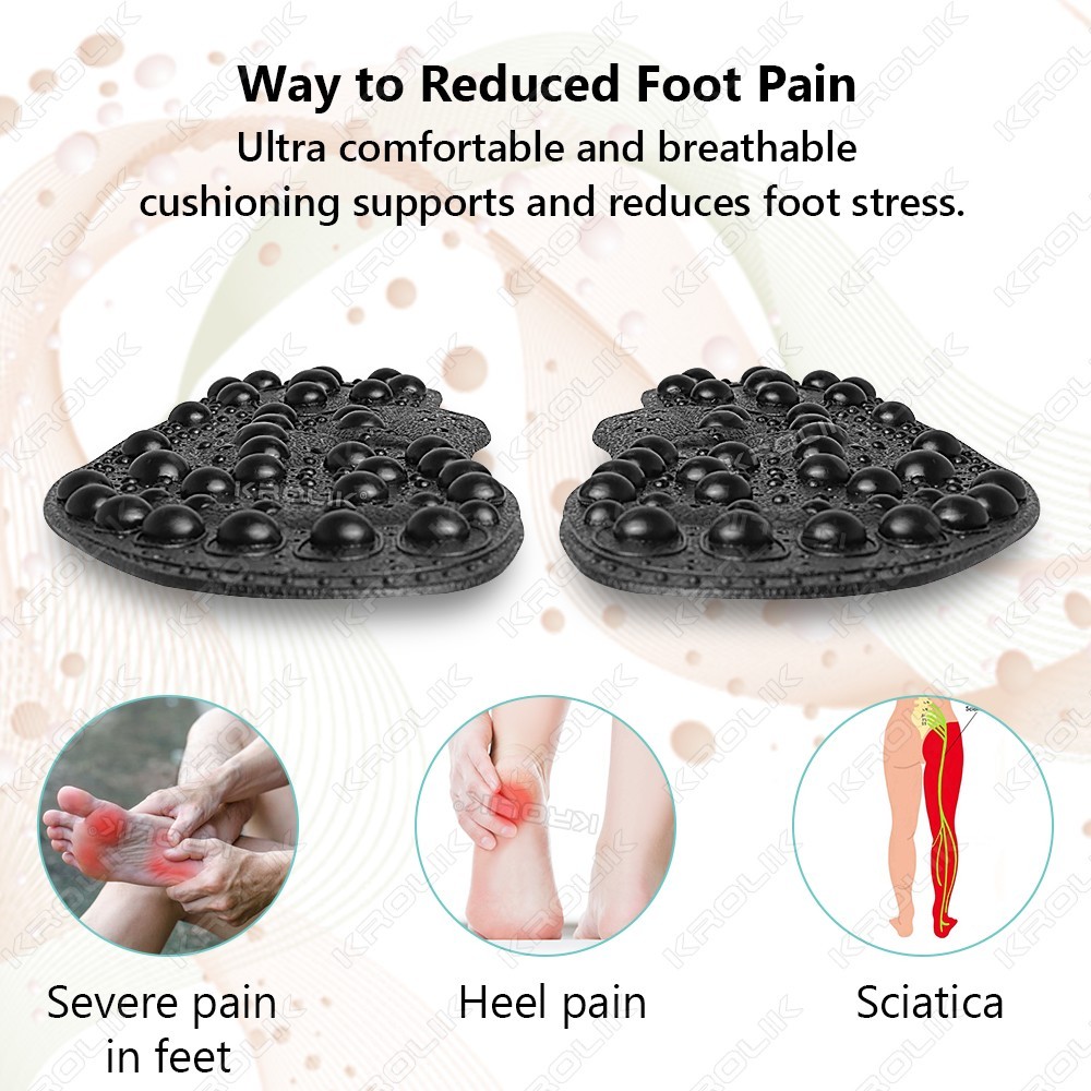 Enhanced Magnetic Therapy MassageInsoles Foot Acupressure Point TherapyBody