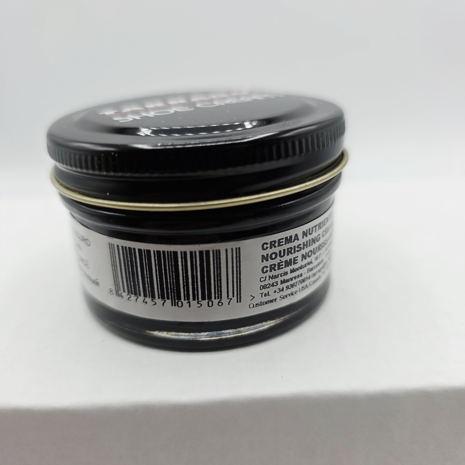 Tarrago Shoe Polish # 06 Dark Brown Cream Leather Protector 1.76 oz. 50ml Boot