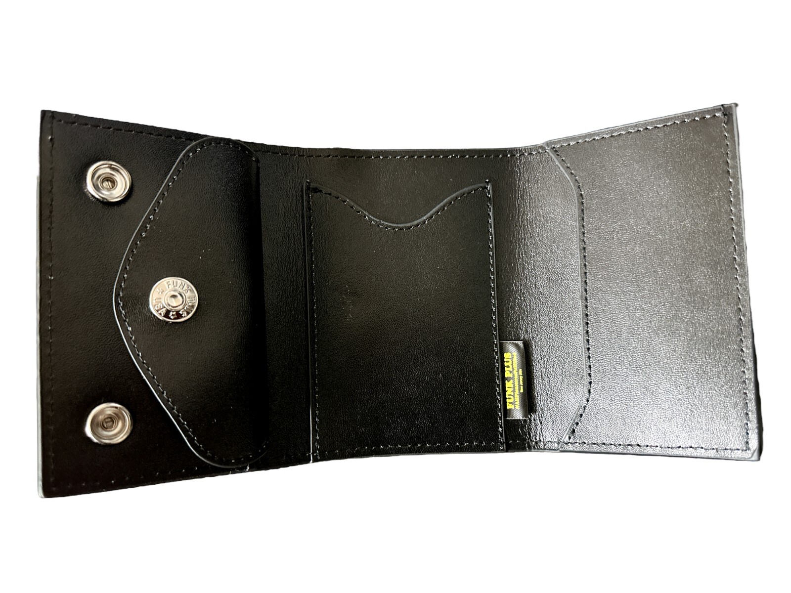 Genuine Leather 70’s Classic Bikers Wallet With 12″ Wallet Chain Punk motorcycle