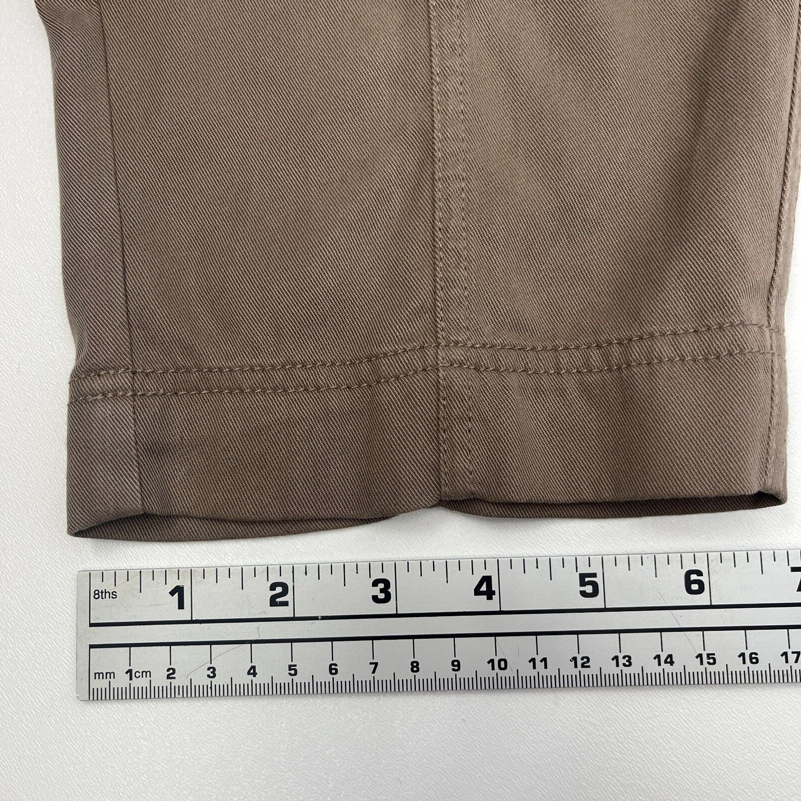 Sundance Fluid Days Pants Lyocell Viscose High Waist Belted Clay Brown Size 14