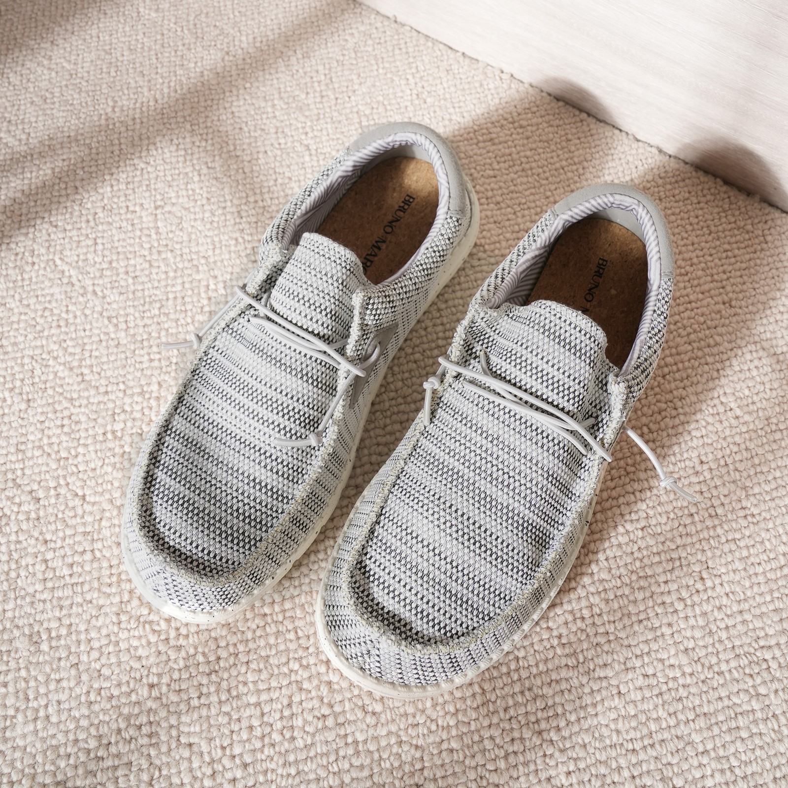 Men’s Casual Slip-on Loafers Lightweight Stretch Shoes Sneakers