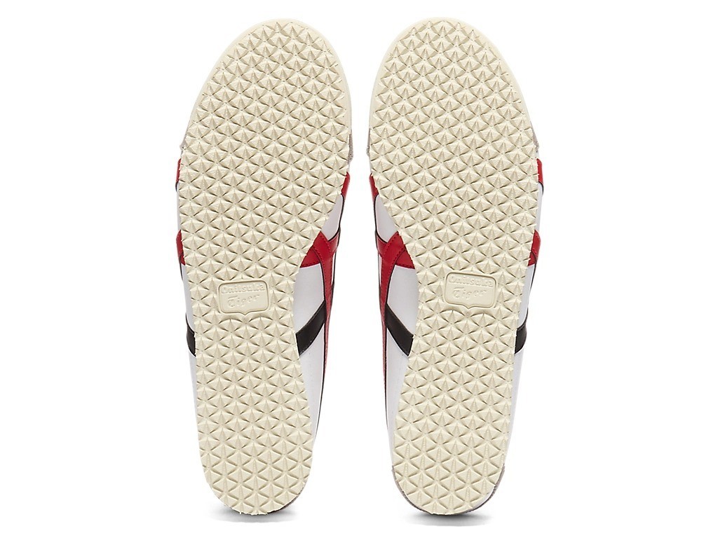 Onitsuka Tiger Genuine MEXICO 66 WHITE / CLASSIC RED USA Buyer No Import duties