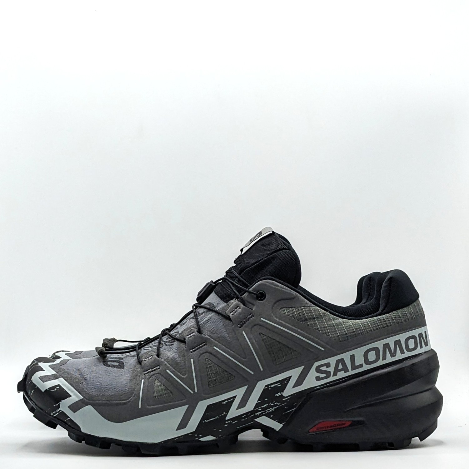 Salomon “Speedcross 6” Men’s Moderate Terrain Running Shoe [Quiet Shade] – NEW