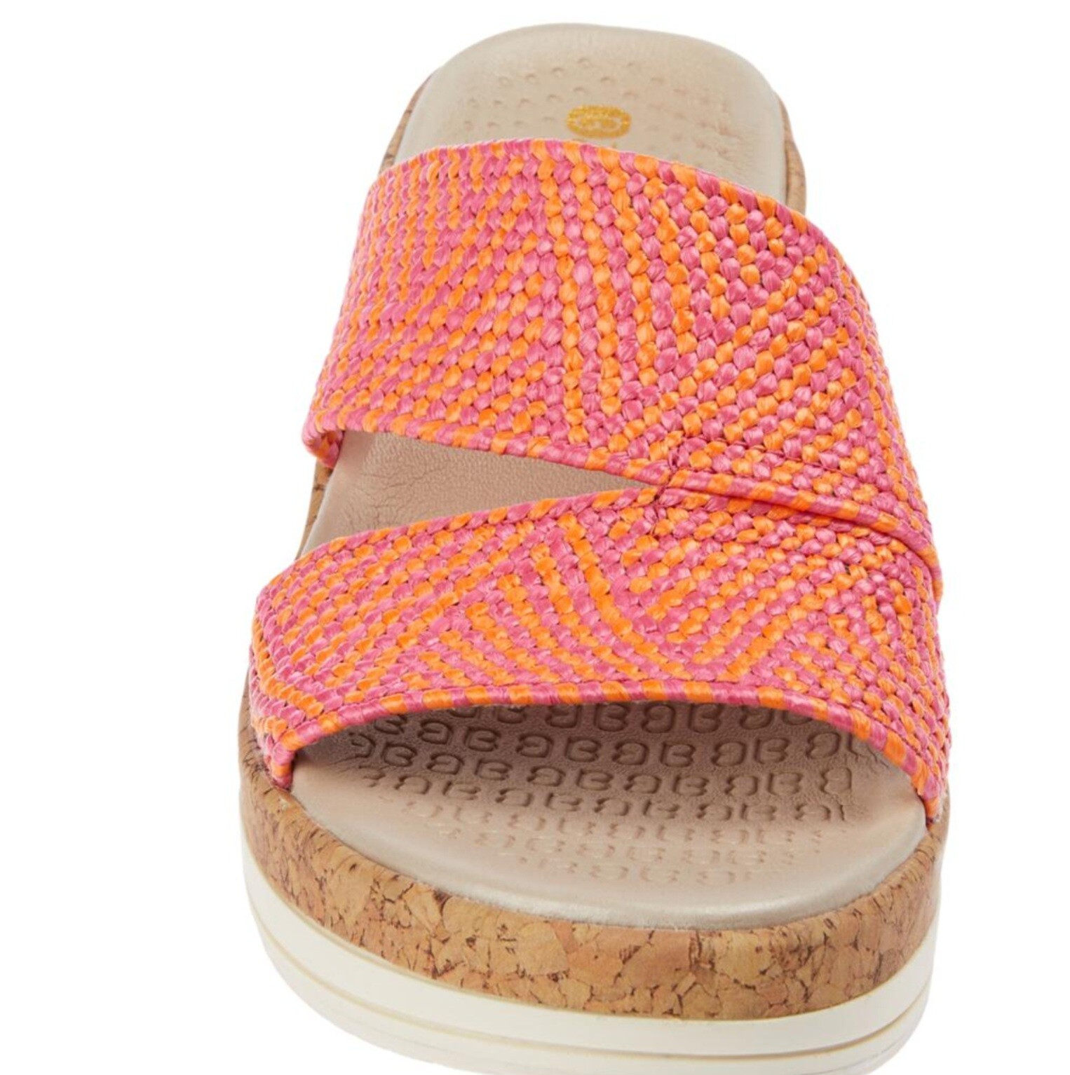 Bzees Riviera Machine Washable Wedge Sparkle Slides Sandal CHOOSE size & color