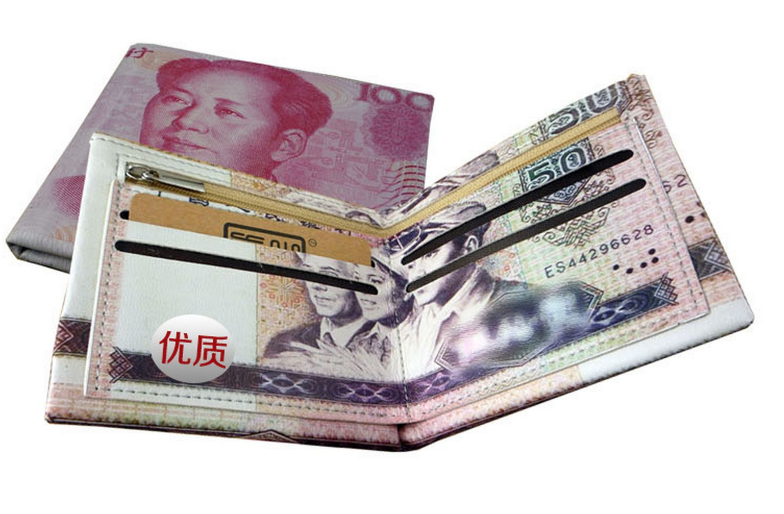 Dollar Money Bill PU Leather Card holder Case Bag Men Wallet Novelty Gift Bifold
