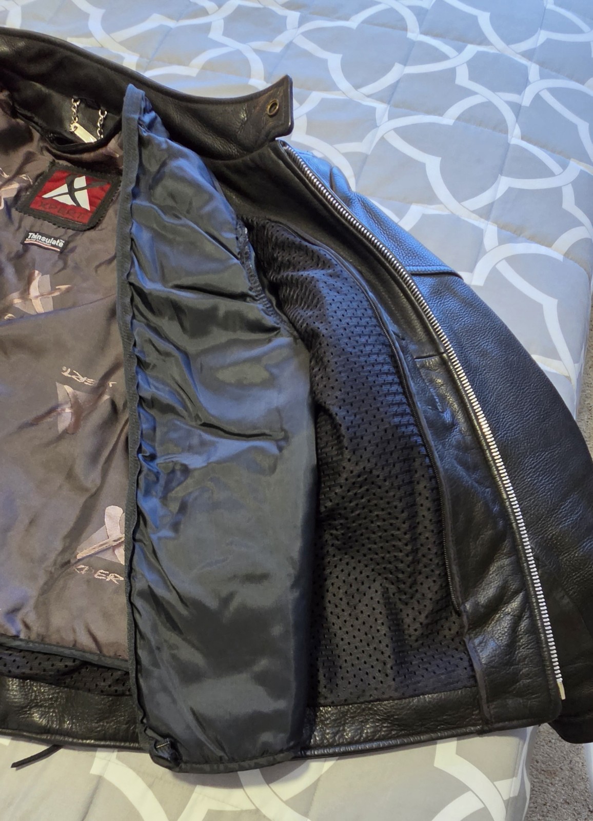 leather biker jacket men
