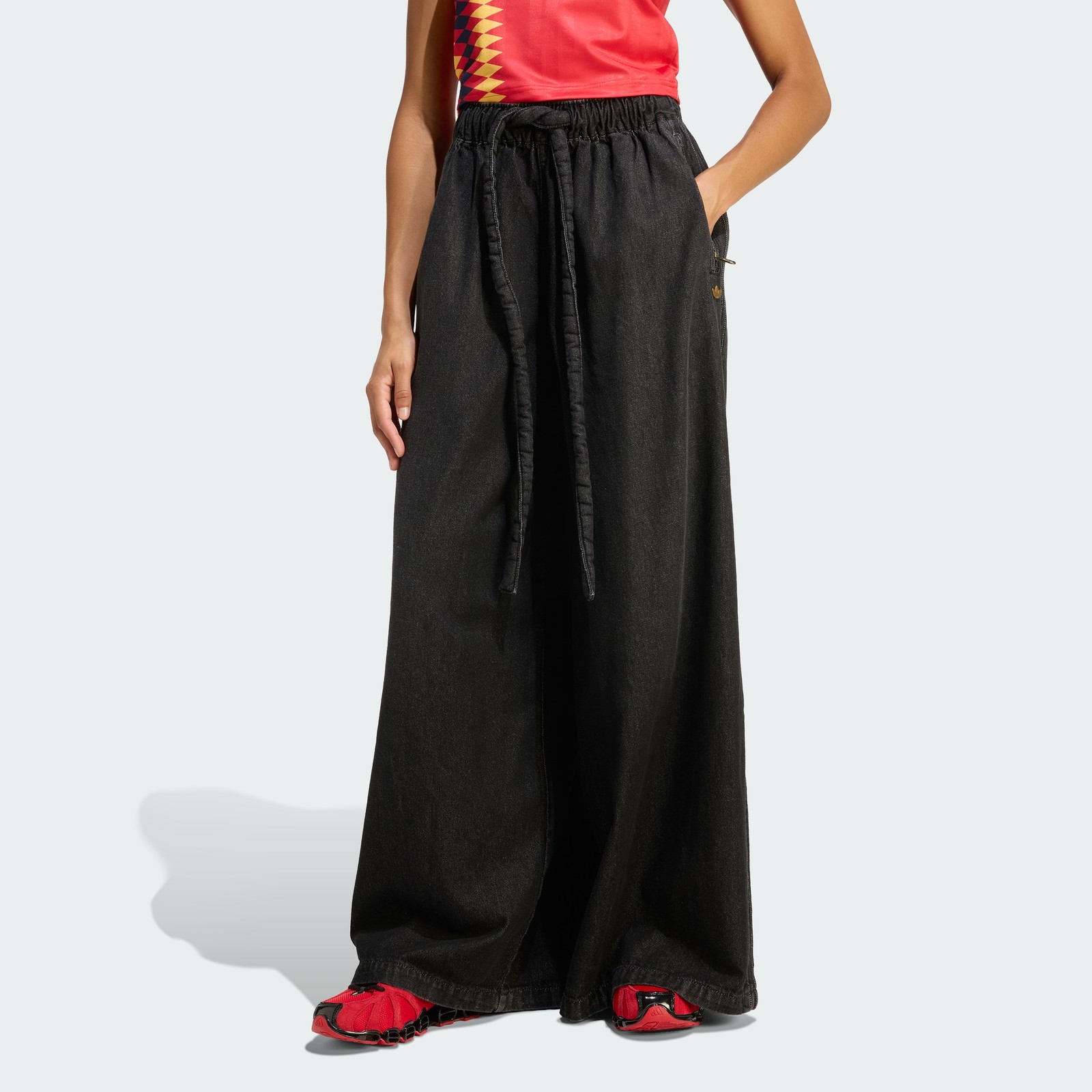 adidas women DENIM TRACKPANTS