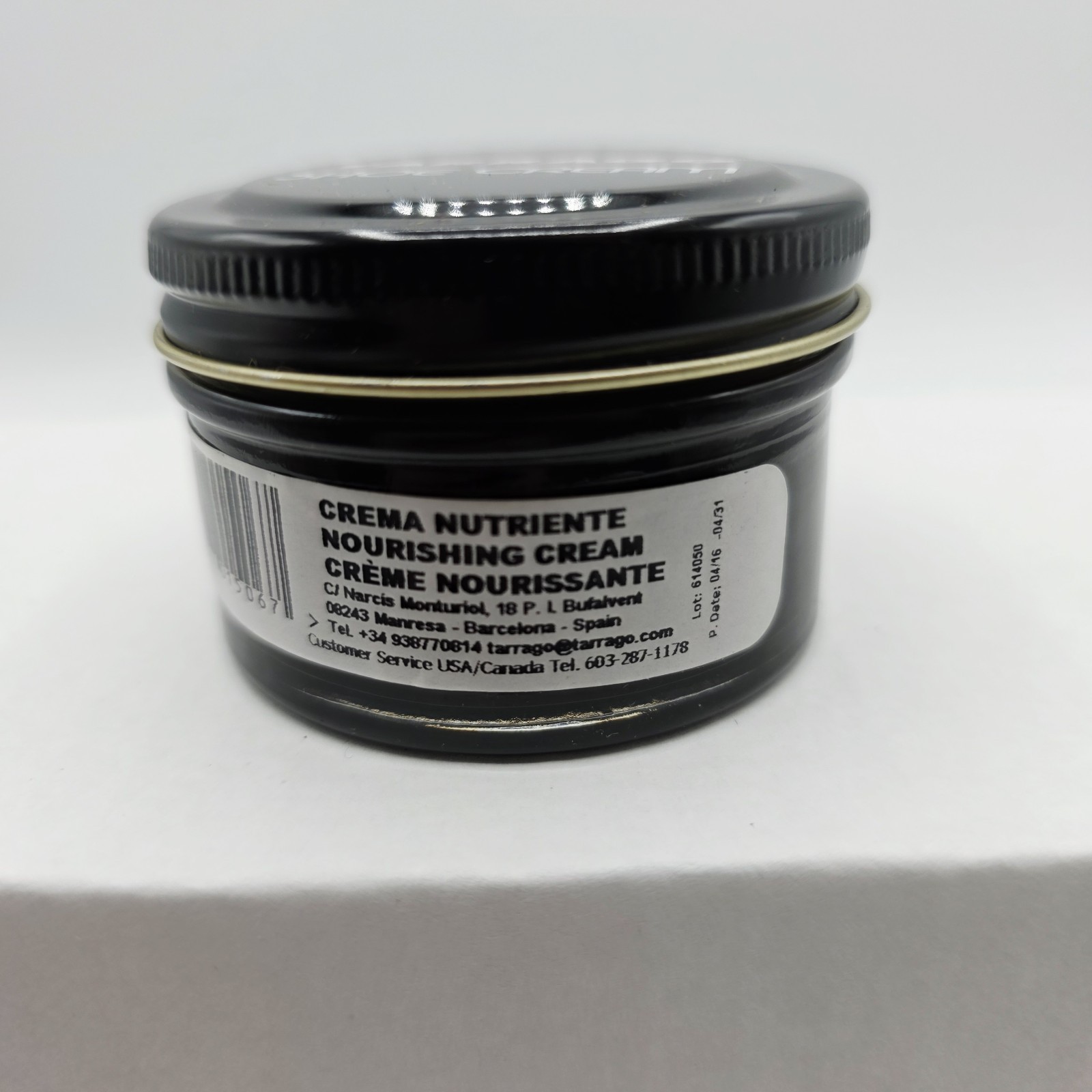 Tarrago Shoe Polish # 06 Dark Brown Cream Leather Protector 1.76 oz. 50ml Boot