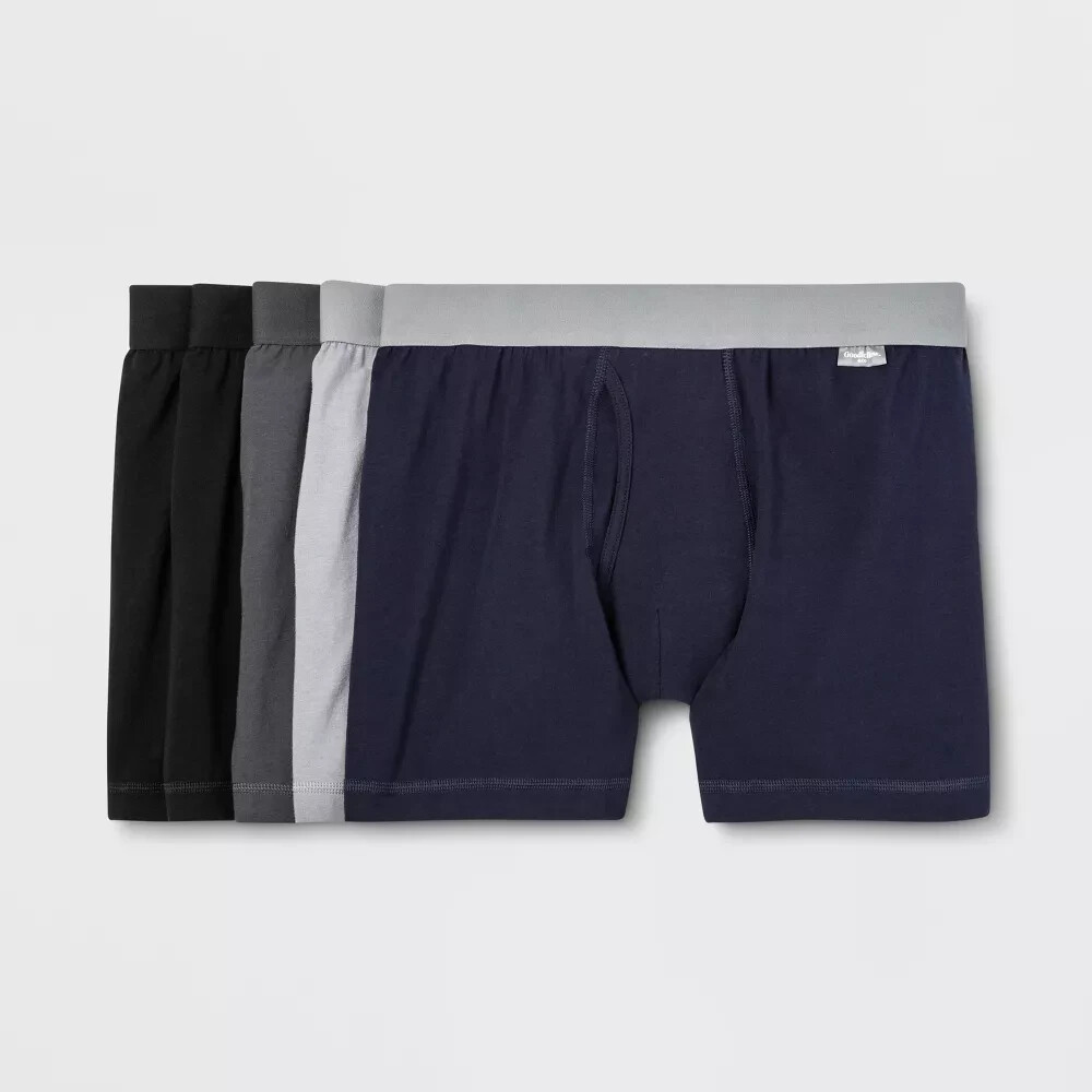 Goodfellow & Co Boxer Briefs S M L XL XXL soft stretch fabric comfort fit 2 or 5