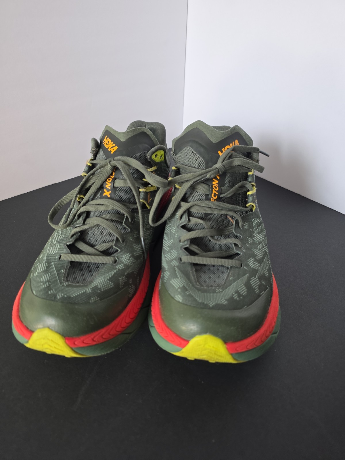 Hoka Tecton X One One Trail Running Shoes 10.5D (Eur 44 2/3)