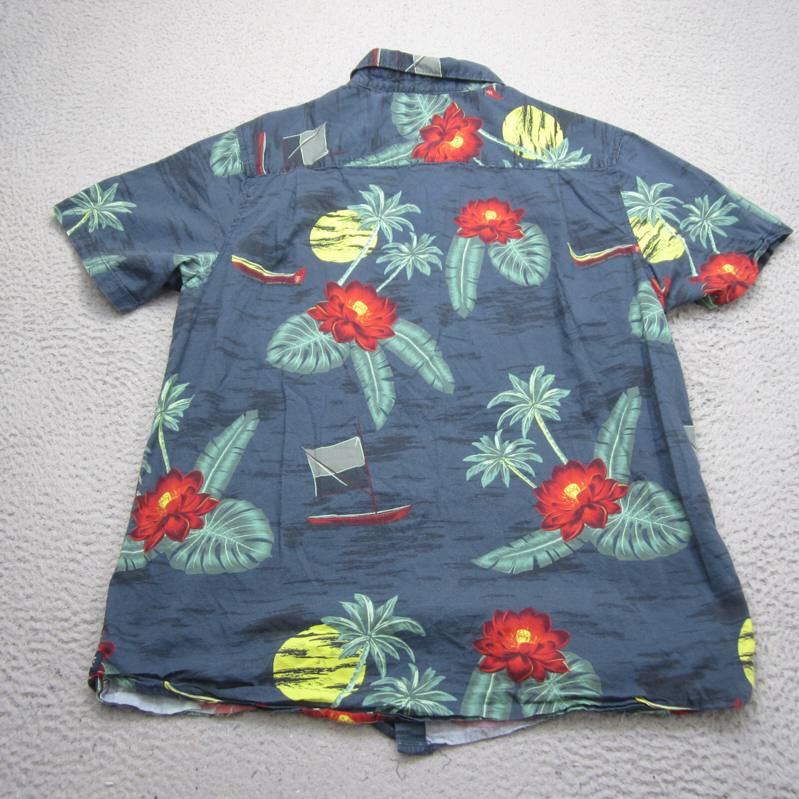 Roark Shirt Mens XL Button Up Jamie Thomas Capsule Hawaiian Camp Floral