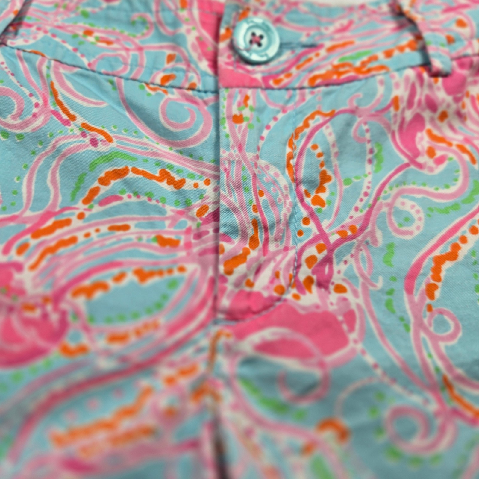 Lily Pulitzer Scalloped Hem Shorts Size 6
