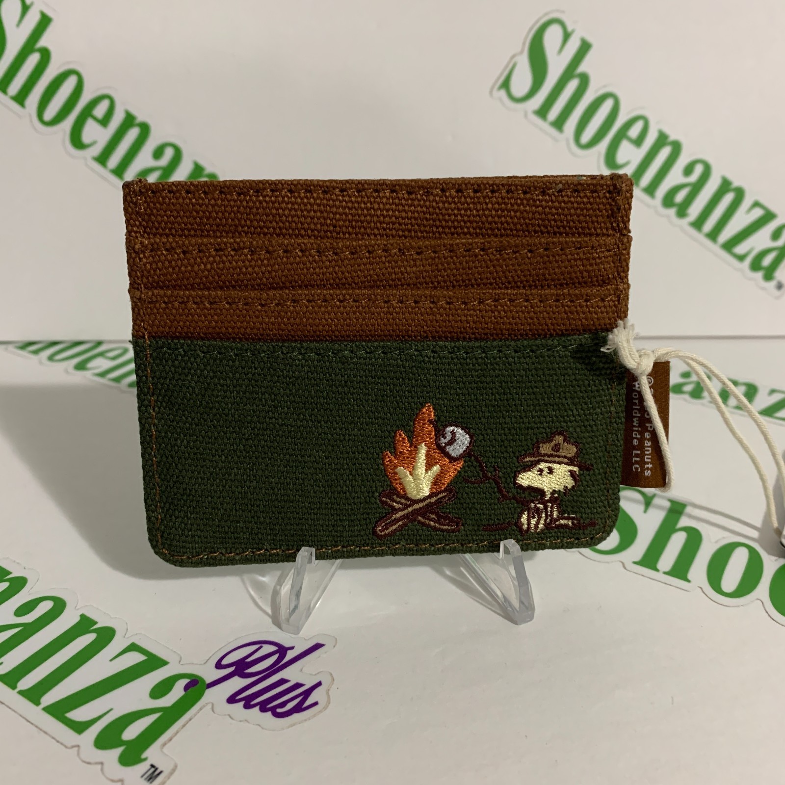 Loungefly Cardholder Peanuts Snoopy Beagle Scout Woodstock Camping Card Holder
