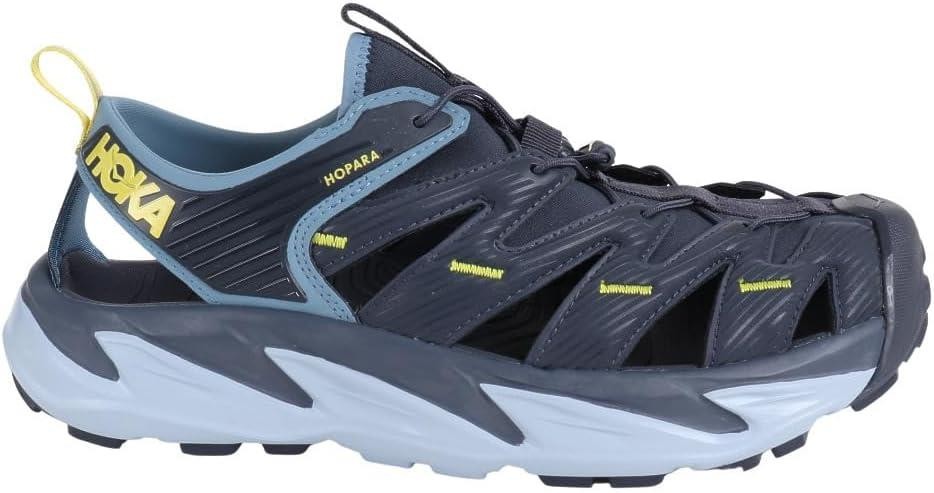 New Men’s Hoka One One Hopara Hiking Trail Shoes Sandals Size 7-13 Blue 1106534