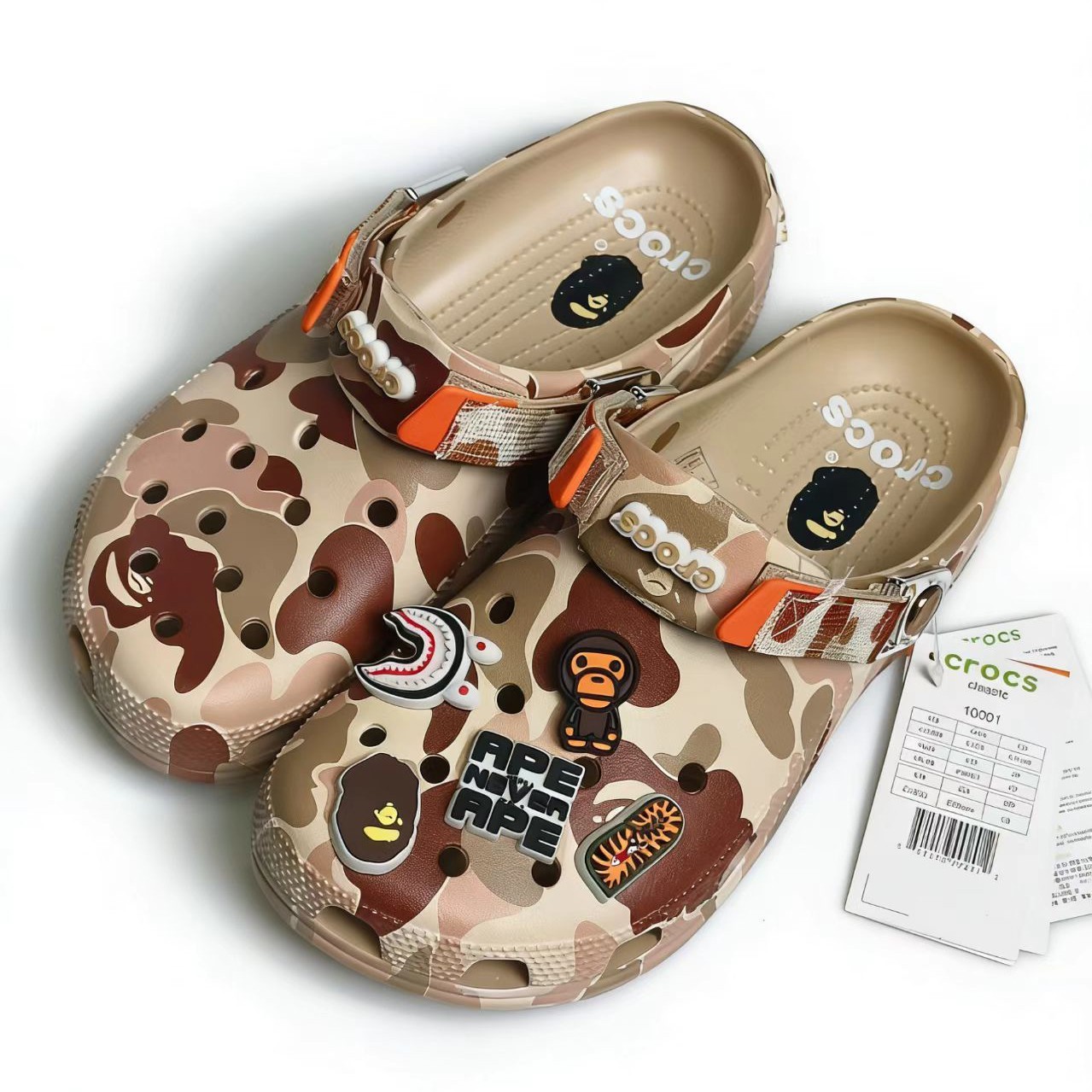 Crocs Unisex-Adult Classic Clog, Clogs for Women and Men W8/M6