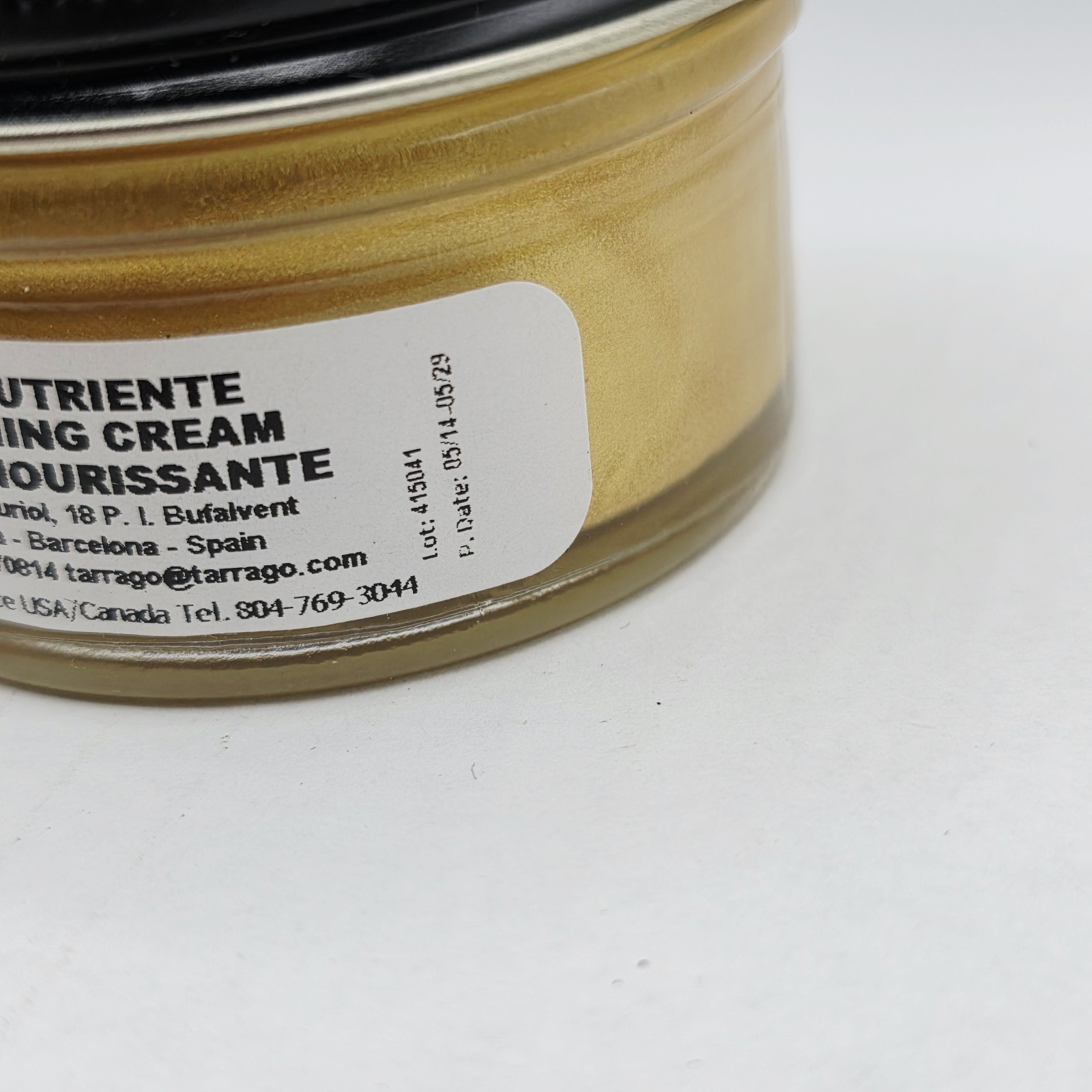 Tarrago Shoe Polish # 503 Gold Cream Leather Protector 1.76 oz. 50ml Boot