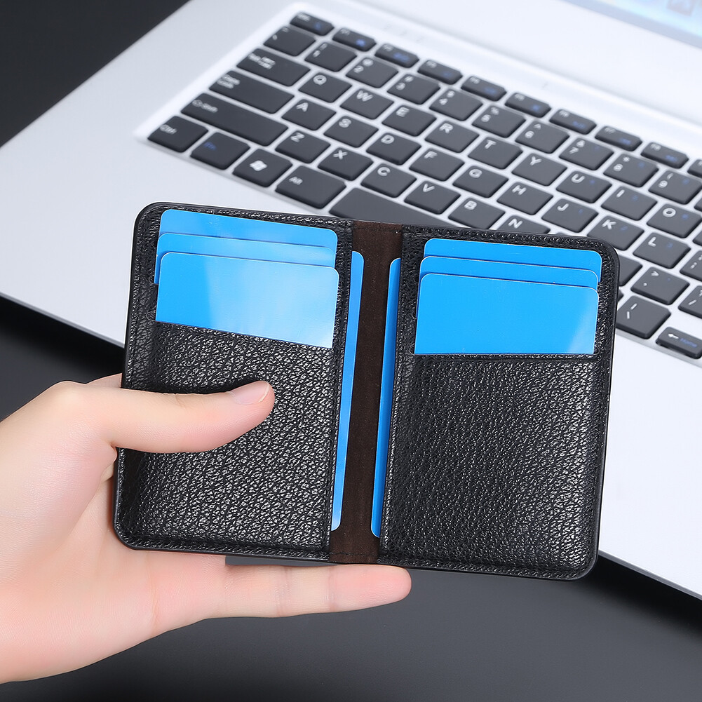 Fashion Men’s Bifold Leather Wallet ID Credit Card Holder Billfold Purse Clutch
