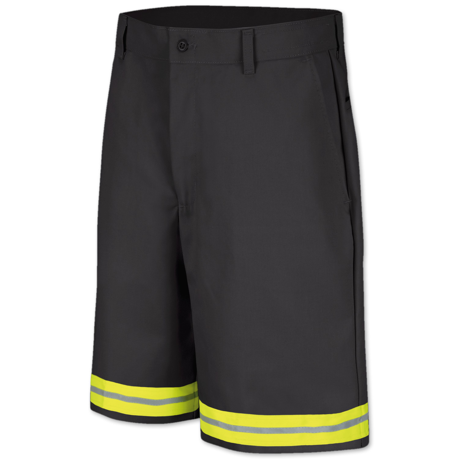 Red Kap Hi Vis Reflective Work Shorts Enhanced Vis Men’s Industrial Uniform
