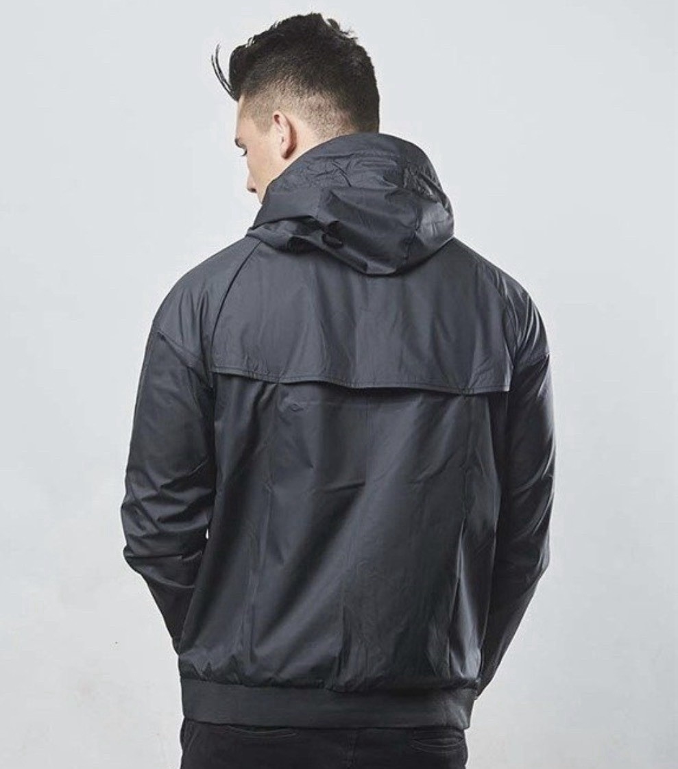 Nike Sportswear Windrunner Zip Jacket BLACK 727324-010 Men’s Sizes S M L XL XXL