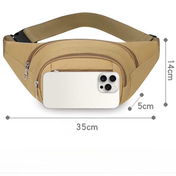 Tactical Waist Fanny Pack Belt Bag Phone Pouch Military Camping Hiking Outdoor