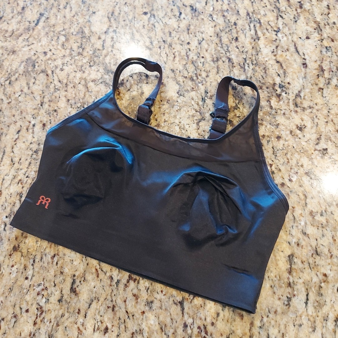 RUBY RIBBON Bra Size 34 Black Wireless Comfortable Lace Demiette Style 3043