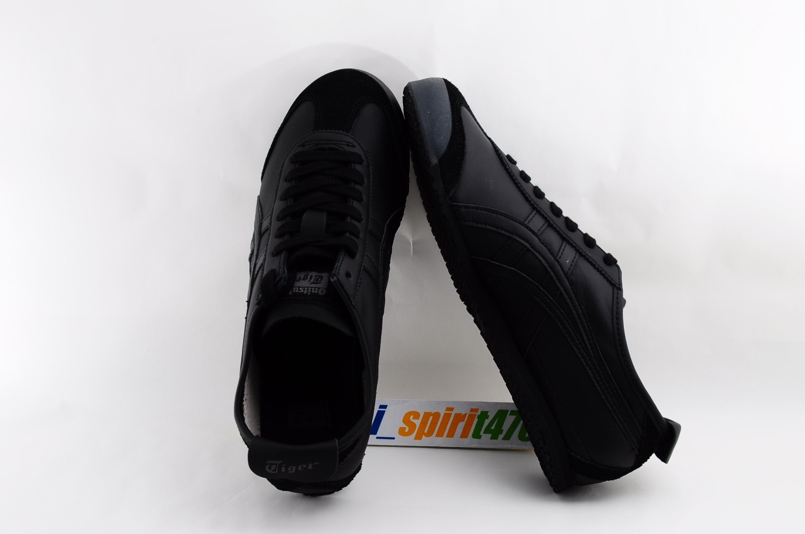 Onitsuka Tiger Genuine MEXICO 66 1183C102 BLACK /BLACK US Buyer No Import duties