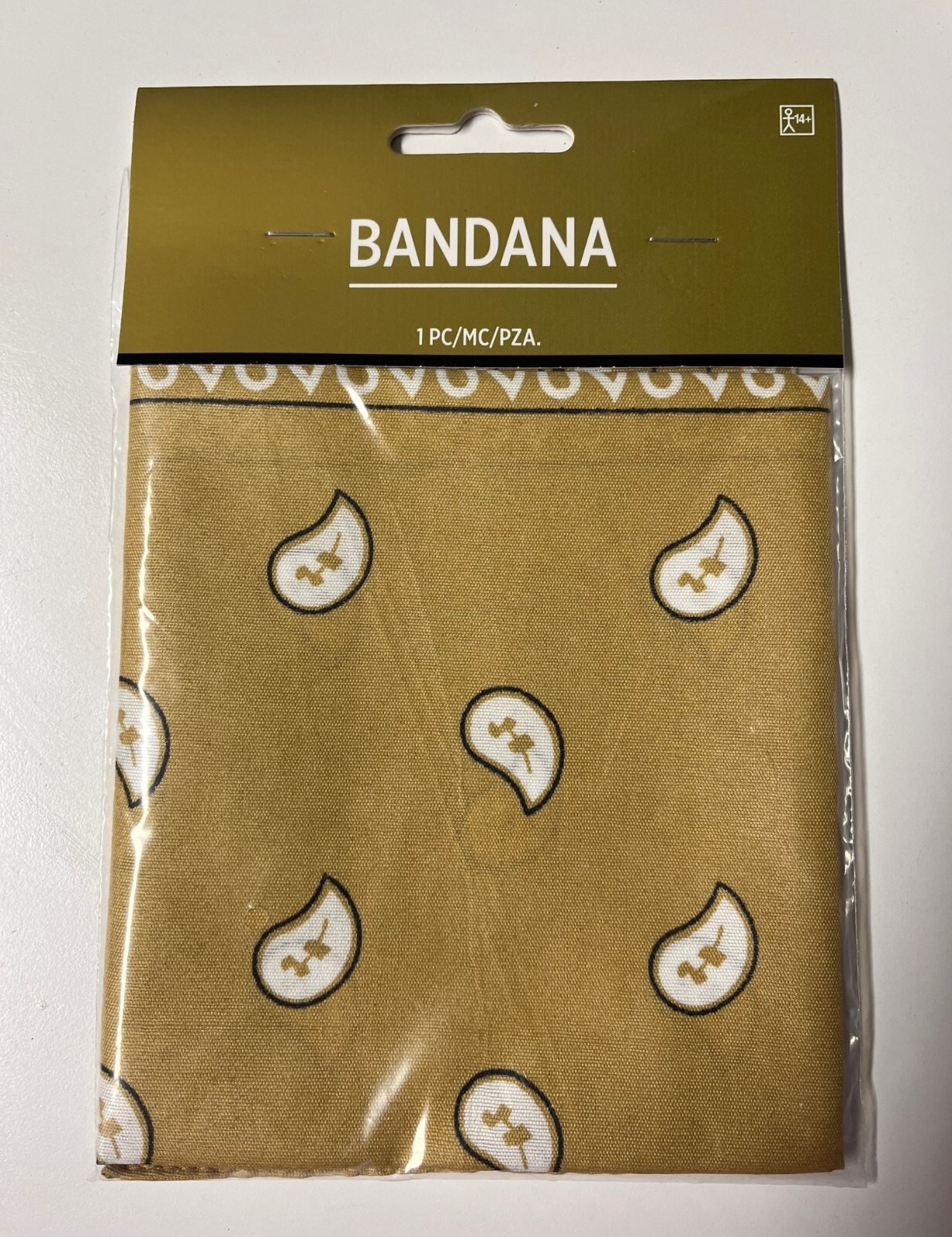6 Pack 20″ x 20″ Bandanas Black, Pink, Orange, Yellow, Gray, Tan US Seller