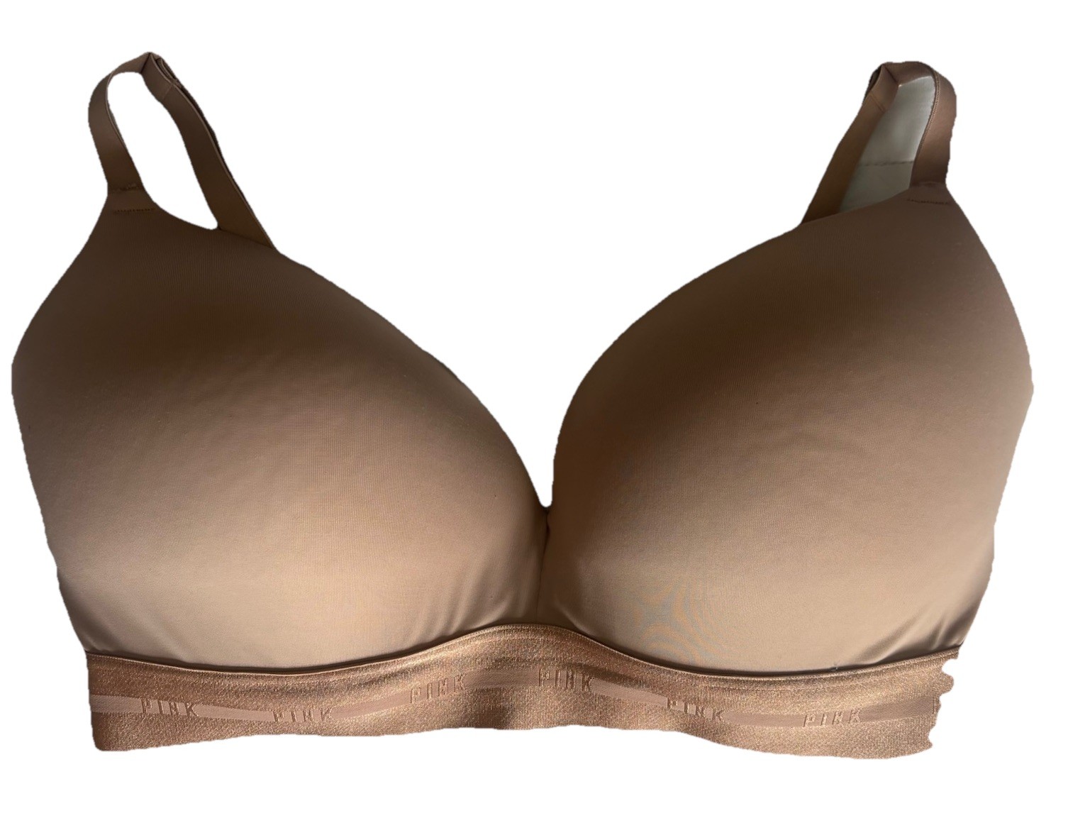 Victoria Secret Wear Everywhere Push Up Bra Tan Size 36DD