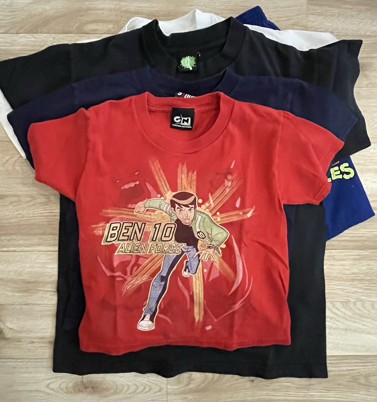Vintage Boys T Shirt Lot Of 10 Cartoon Network Goosebumps Ninja Turtles Skate