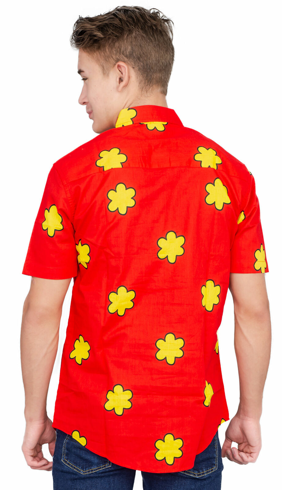 Adult Unisex Family Guy Quagmire Giggity Halloween Costume Button Down Shirt