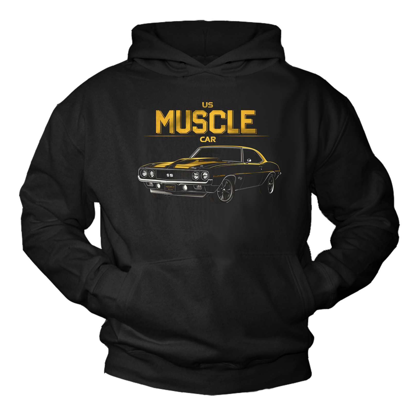 Mens Hoodie Black US Muscle Car Tuning Gifts S M L XL XXL XXXL XXXXL