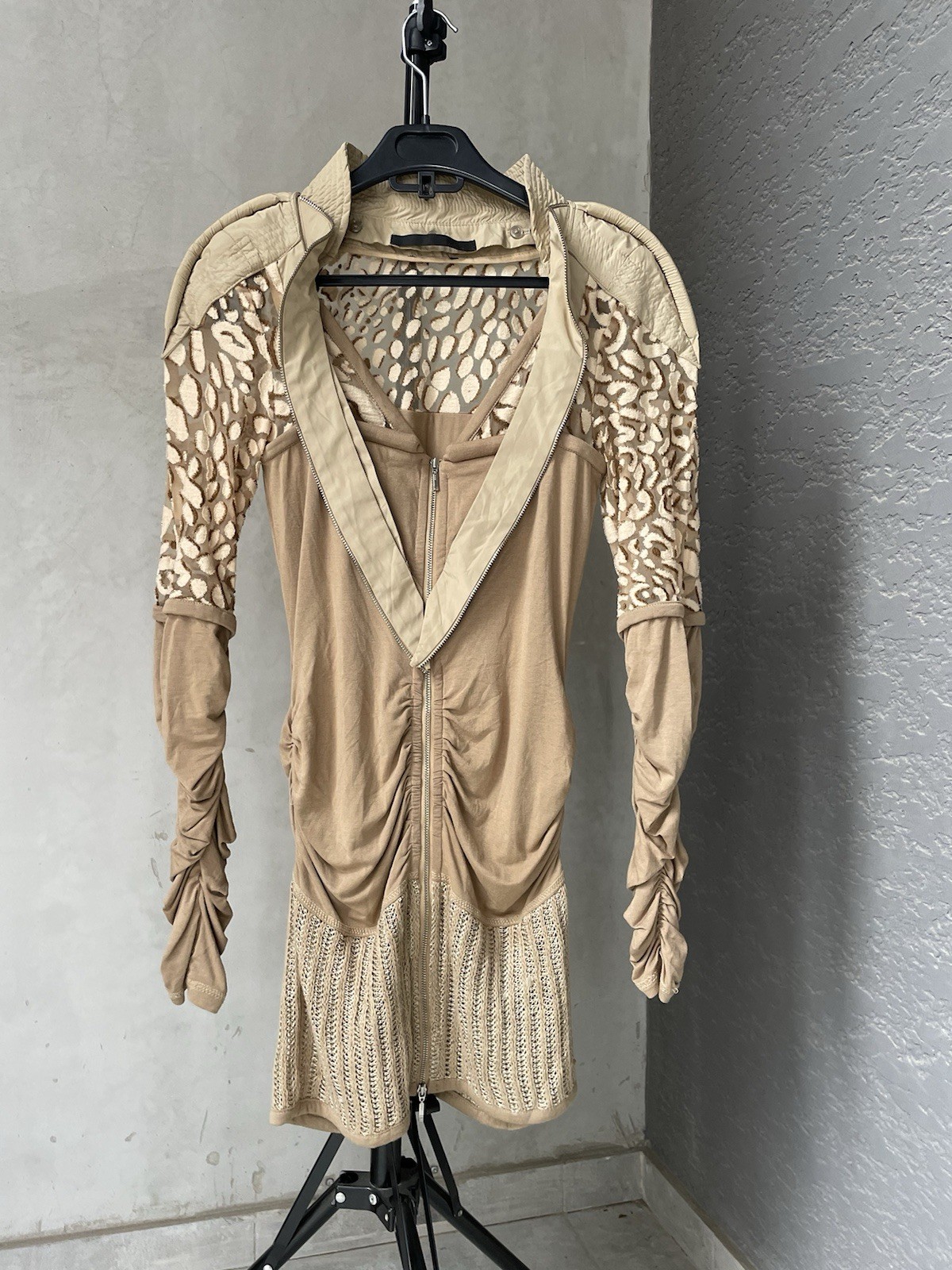 Vintage Rick Owens Style Zaek Avant Garde Womens dress Sz S