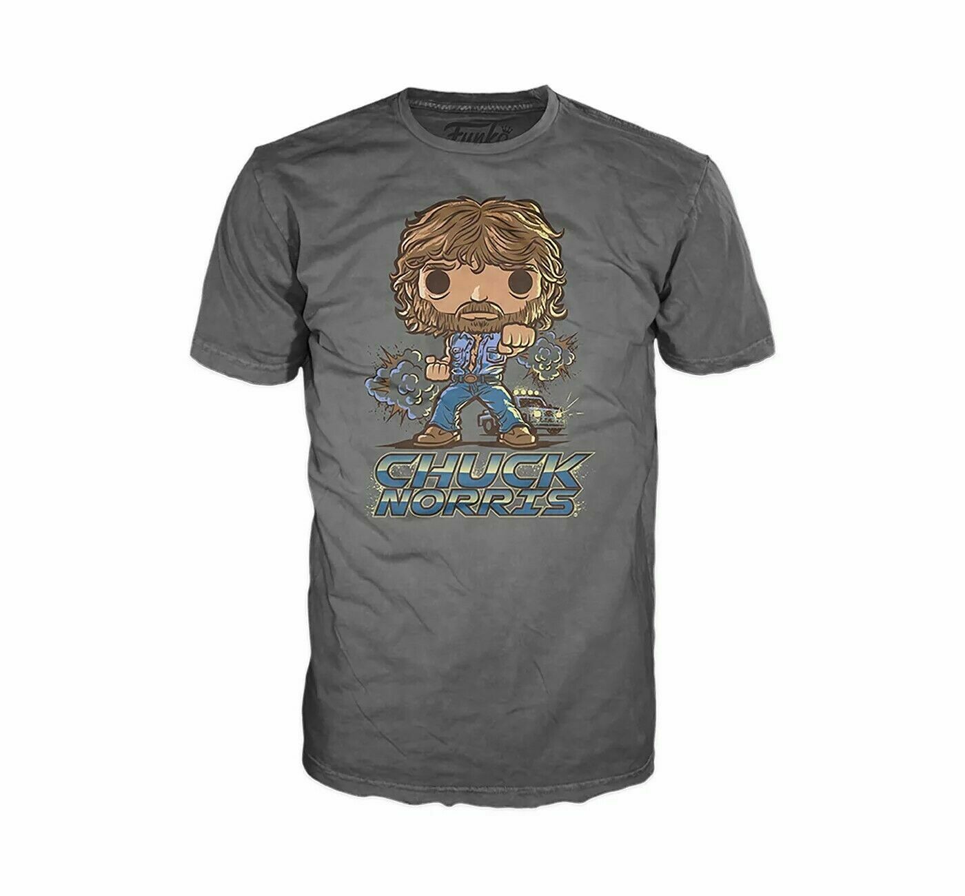Funko Pop! Tee Shirt Chuck Norris – Small Large X-Large